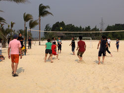 乐竞体育电子2014澄江悦椿春游行—沙滩排球赛